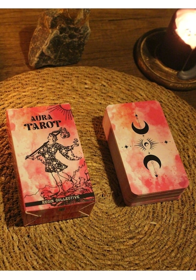 Aura Tarot Destesi 78 Kart - Arındırma Kesesi Hediyeli