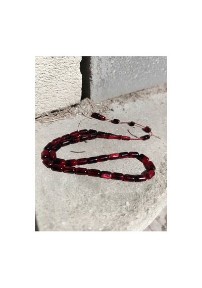 Usta İşçilik Kapsül Kesim Sıkma Kehribar Tesbih Bordo - 866915870 Bordo - 866915870 Bordo