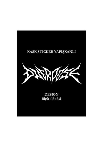 Motor Kask Sticker Desıgn
