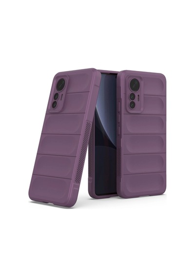 Xiaomi Mi 12 Lite Kılıf Optimum Silikon Mor