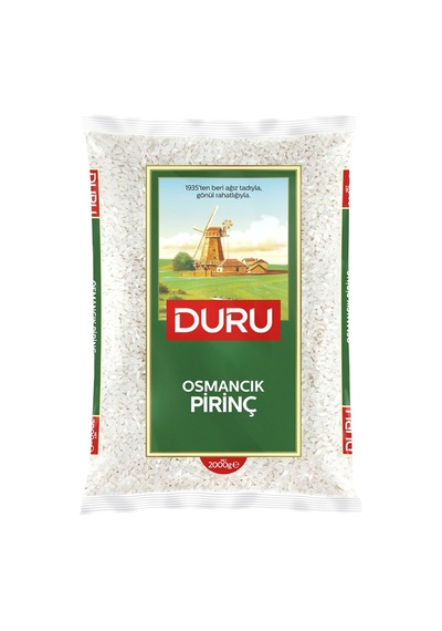 Duru Osmancık Pirinç 2 Kg - 8 Adet Tarı