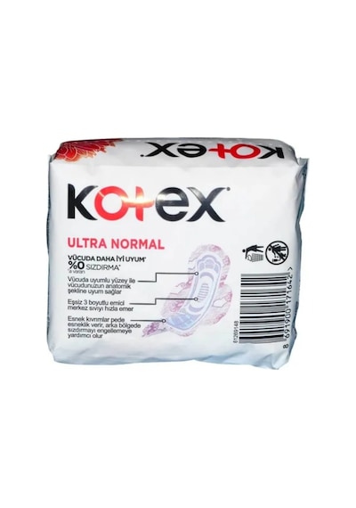 Kotex Ultra Normal Ped 24 x 8'li