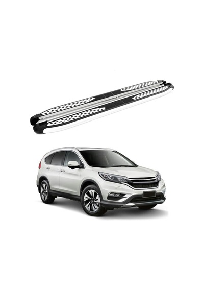 Honda Cr-v Mk4 Eu 2012-2018 Yan Basamak Plus Gri