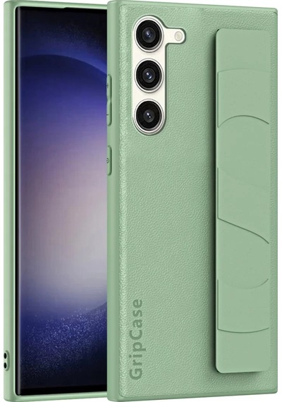 Newface Samsung Galaxy S24 Kılıf Data Kapak - Yeşil