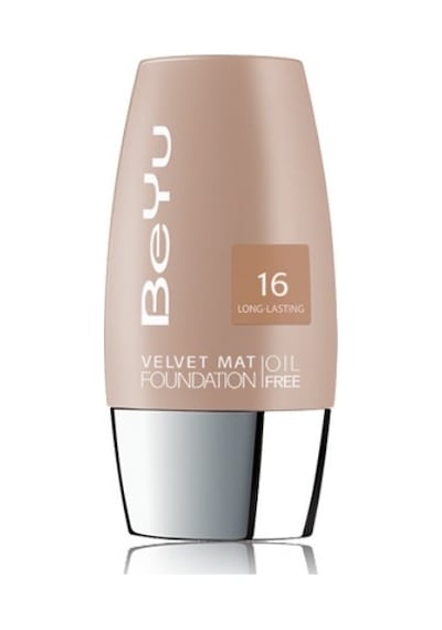 Beyu Velvet Yağsız Mat Fondöten 16 Porcelain Creme 30 ML