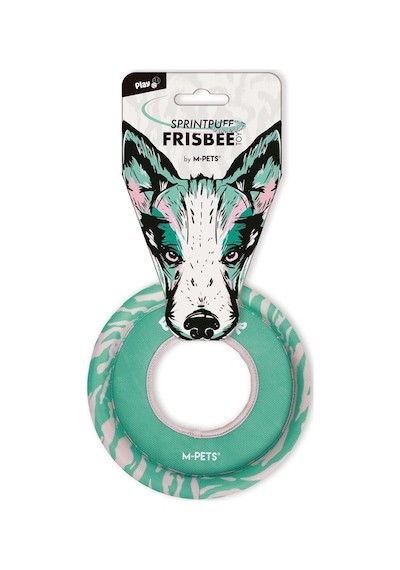 M-pets Sprintpuff Frizbi Köpek Oyuncağı 24 Cm Yeşil