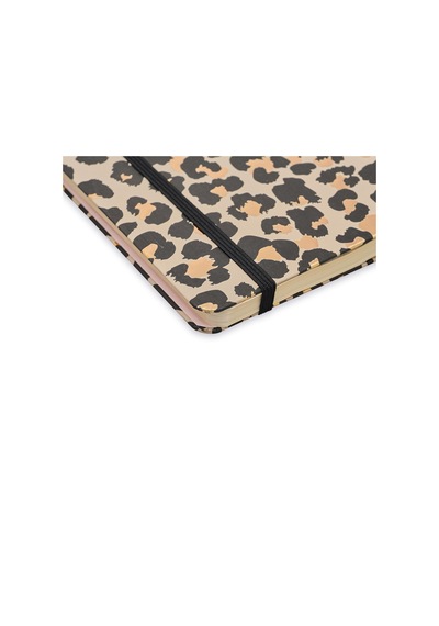 A5 Spiralli Leopard - Classic Gold Çok Renkli
