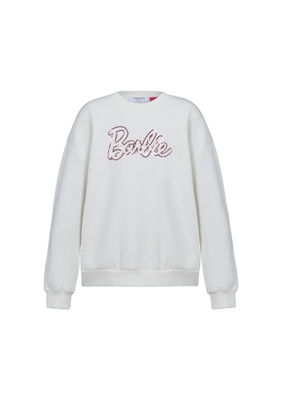 Lumberjack Kl Barbıe 16gfg450 3pr Beyaz Kız Çocuk Sweatshirt 000000000101611562 Beyaz