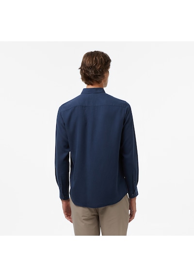 Nautica Erkek Lacivert Classic Fit Gömlek Düz W57232t Lacivert