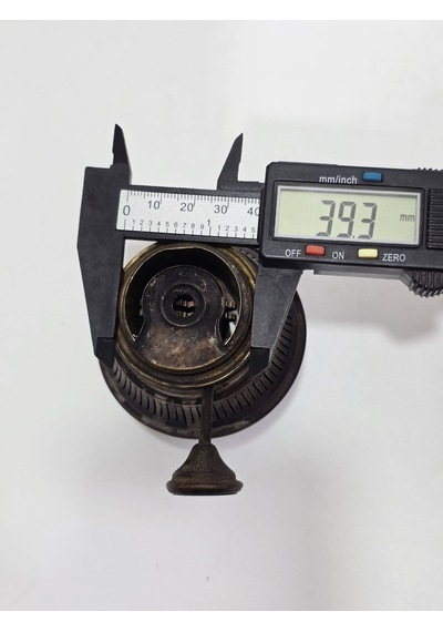 Antika Gaz Lambası Mekanizma Başlığı 018 Sarı