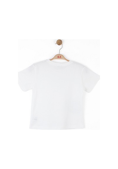 Nk Kids Happiness Kız Çocuk T-shirt 38356 Ekru