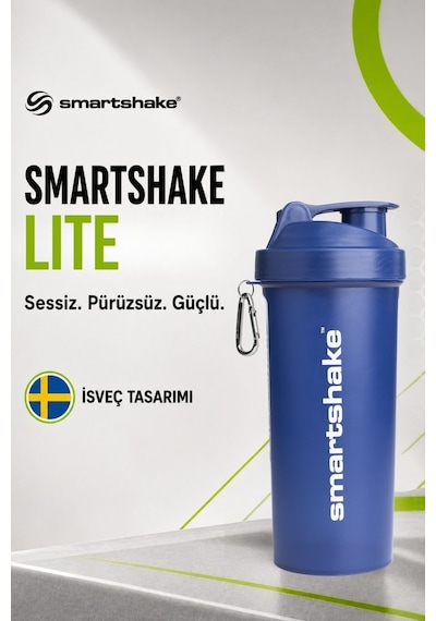 Smartshake Lite Serisi 1000 Ml Navy Mavi Protein Shaker