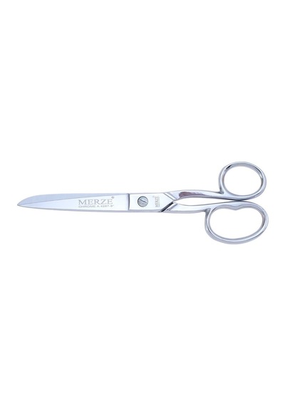 Fdm Merze 4257-8 Krom Kaplama Ev Ve Saya Makası Çift Parmak D-165 No:8 20 Cm
