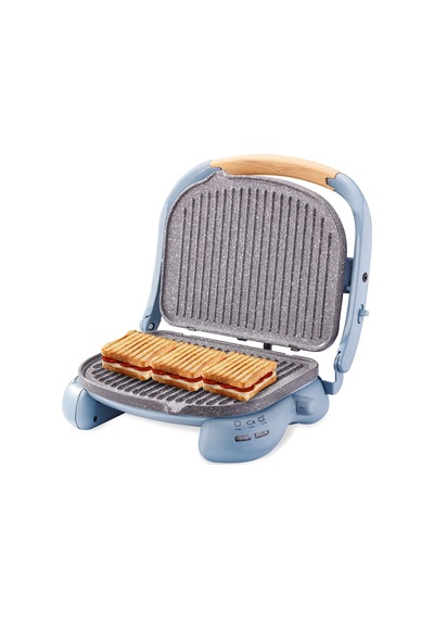 Korkmaz Castron Minta 1800 W Seramik Döküm Izgara Tost Makinesi