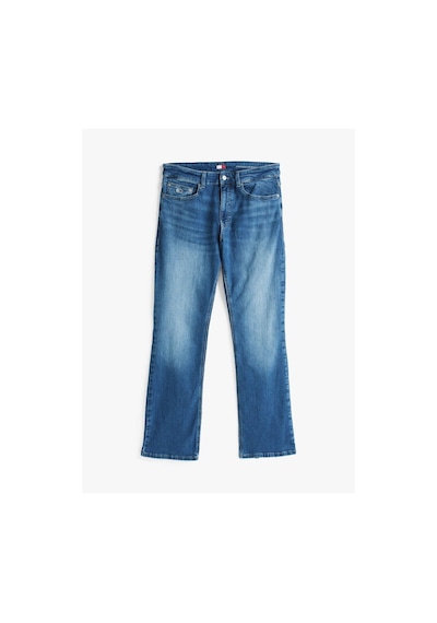 Tommy Hilfiger Ryan Solgun Çizme Paça Erkek Koyu Mavi Jeans-6377 Koyu Mavi