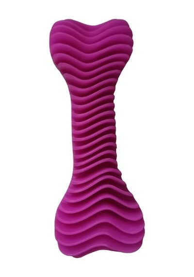 Plastik Tartar Giderici Küçük Kemik 16 Cm Mor Mor