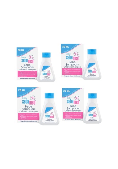 Sebamed Bebe Şampuanı 4 x 20 ML