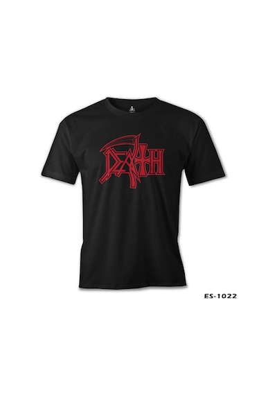 Death - Logo 3 Siyah Erkek Tshirt