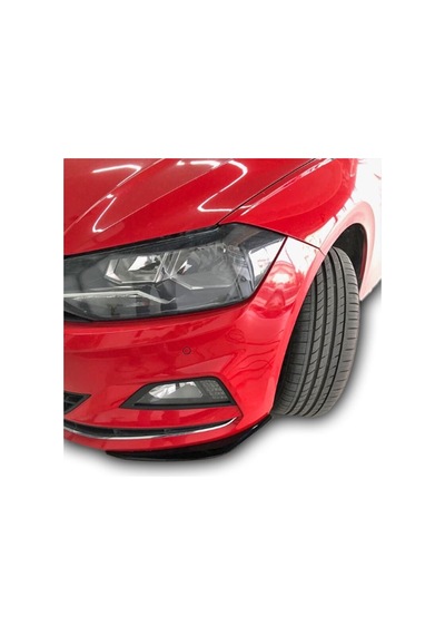 Volkswagen Polo 2018 Uyumlu Yedek Parça R Line 2 Parça Ön Lip Boy