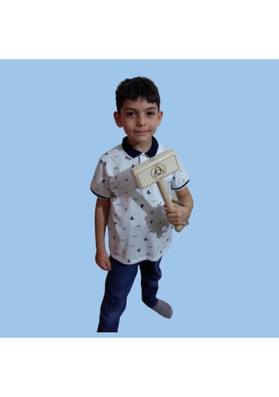 Ahşakaptan Türkiye Maskesi Kalkanı ve Ahşap Tor Thor  Çekici