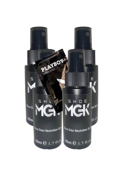 Sh Shoe 4 Adet Ayak Kokusu 50 Ml Ölçek Ayakkabılara Bakım Spreyi + Yanında Jel Najmaddin