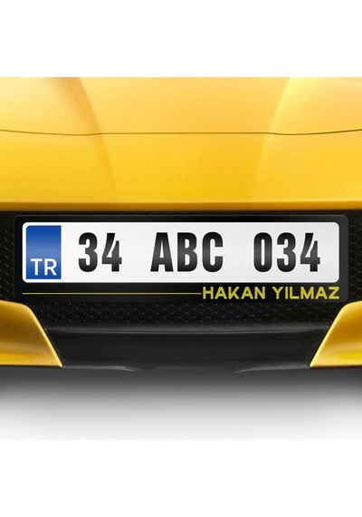 Kişiye Özel Plakalık - 2 296112045