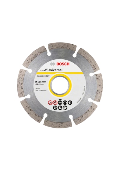 Bosch Beton Elmas Kesme Diski 115mm Adet