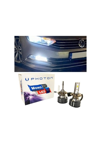 Vw Passat B8 Led Xenon Sis Farı Ampulü H8 Mono Yeni Seri Beyaz