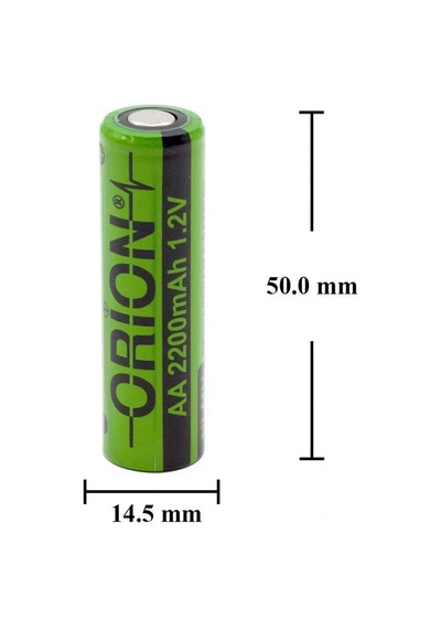 Orion 1.2v Ni-mh Aa 2200mah Şarj Edilebilir Kalem Pil