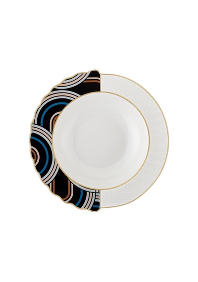 Neva N3508 Fion Hibrit 24 Parça 6 Kişilik Yemek Takımı