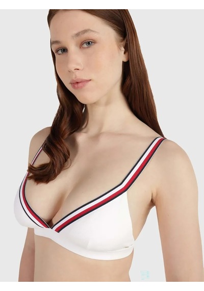 Tommy Hilfiger Tommy Hılfıger Kadın Bikini Üstü Uw0uw05290-ycf Uw0uw05290-ycf Beyaz