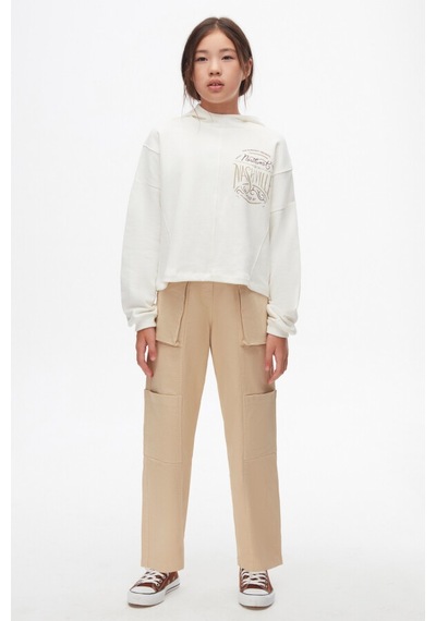 Xo Kids Kız Çocuk Pantolon 10-16 Yaş 57701 Vizon