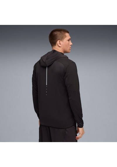 Puma Flex Fabric Mix Erkek Siyah Antrenman Ceketi 527588