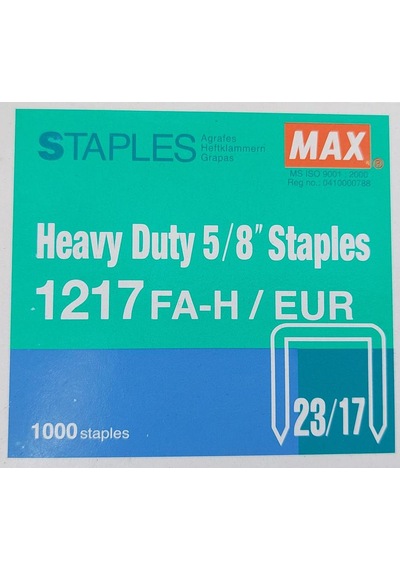 Max Zımba Teli 23/17 1217 Kollu Zımba İçin 4 Paket