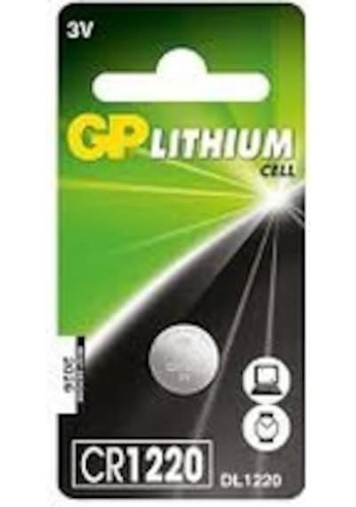 Gp Cr1220-u1 3v Lityum Düğme Pil Tekli Paket
