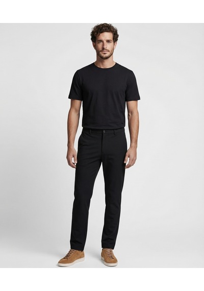 Yargıcı Straight Normal Bel Pantolon 26yepn3016x 001 Siyah