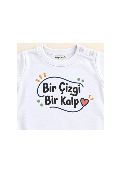 Babylimon Bir Çizgi Bir Kalp Beyaz Kısa Kollu Çıtçıtlı Bebek Zıbını Beyaz - Bir Çizgi Bir Kalp - 928161948 Beyaz - Bir Çizgi Bir Kalp Babylimon Bir Çizgi Bir Kalp Beyaz Kısa Kollu Çıtçıtlı Bebek Zıbını Beyaz - Bir Çizgi Bir Kalp - 928161948 Beyaz - Bir Çizgi Bir Kalp