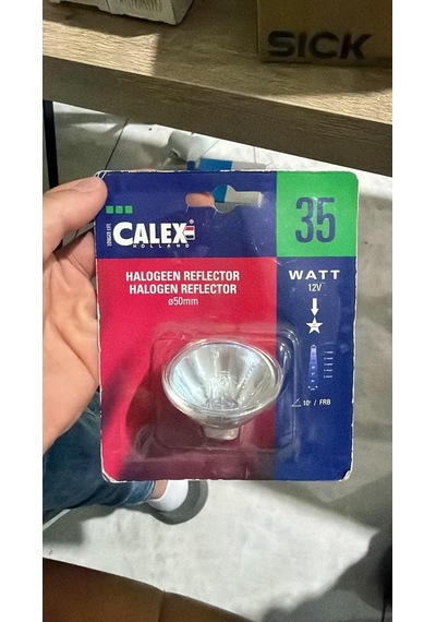 35w 12v Halojen Reflektör Ampul Mr16 Ø50mm 10 Dar Açılı