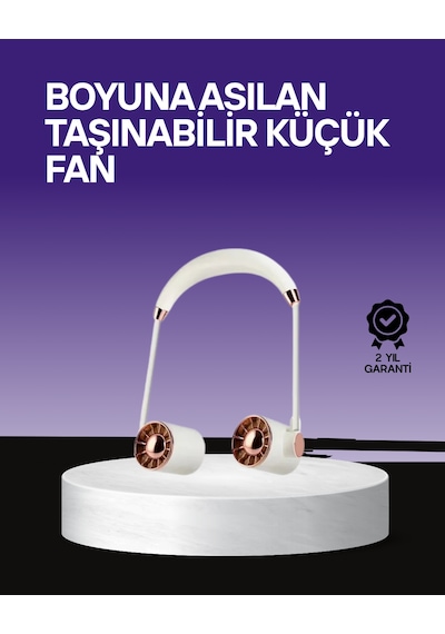 Boyun - 946 - Askılı Katlanabilir Fan 1000 Mah Usb - Muratech - Şarjlı Tnabilir
