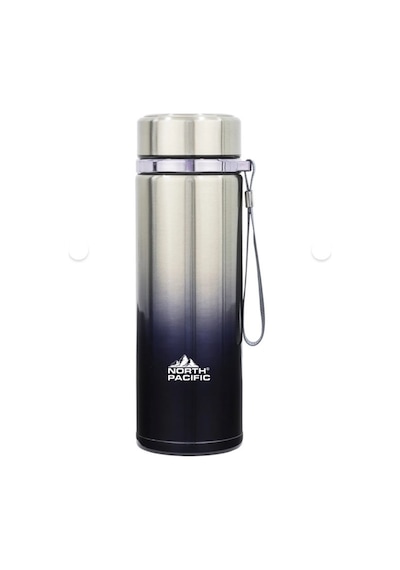 North Pacific Paslanmaz Çelik Vakum Kapaklı Termos - 900 Ml Gümüş