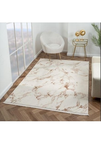 Çam Halı Scarlet Sc011a Vizon Modern Desen Salon Halısı