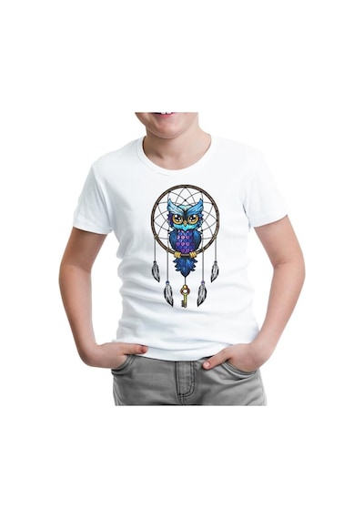 Lord Tshirt Düş Kapanı - Baykuş Beyaz Çocuk Tshirt