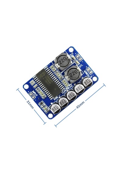 Tda8932 35w Mono Dijital Ses Yükseltici Amfi Dc 12v-36v Tek Kanal Class D Müzik Kuvvetlendirici