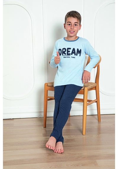 Donex Erkek Çocuk Uzun Kollu Pijama Takımı 511 001