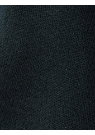 Koton Şardonlu Pamuk Karışımlı Slogan Baskılı Yarım Fermuarlı Sweatshirt Lacivert 5wam70180mk Lacivert