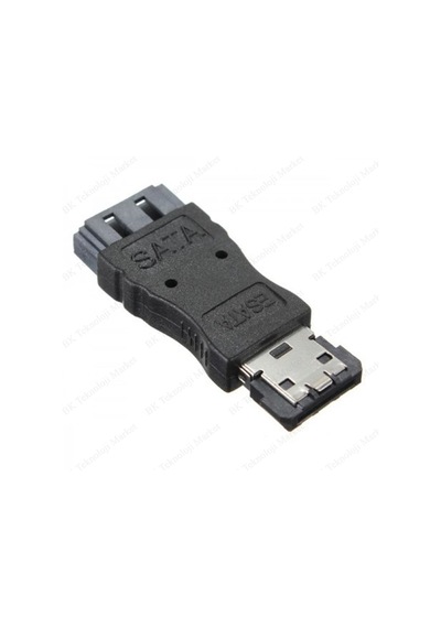 Sata 7 Pin Dişi - Esata Erkek Uzatma Adaptörü