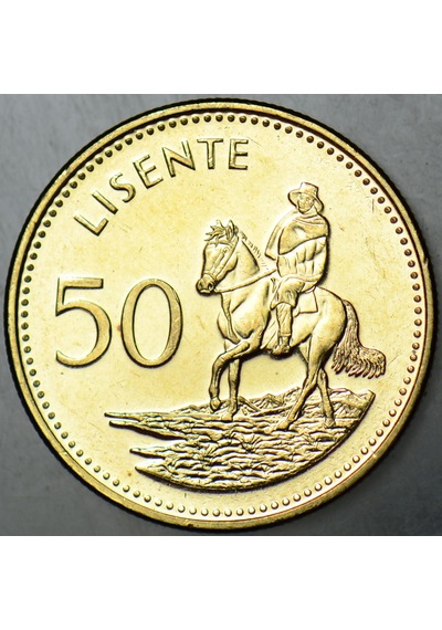 Lesotho 50 Lisente 2018 Çil.