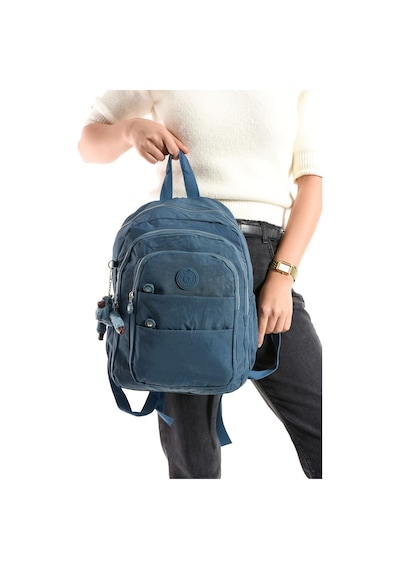 571 Collections Ultra Hafif Çok Cepli Orta Boy Sırt Çantası Unisex Mavi Model: 571-4c Mavi