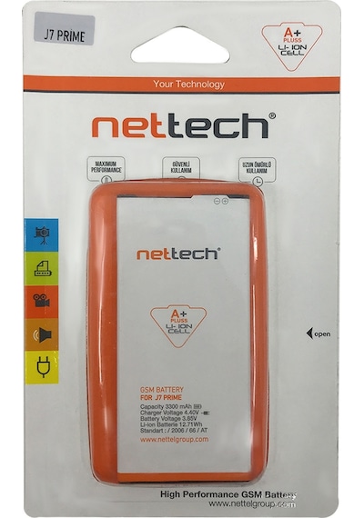 Teknonet Samsung Galaxy G610 J7 Prime Uyumlu Nettech 2900 Mah