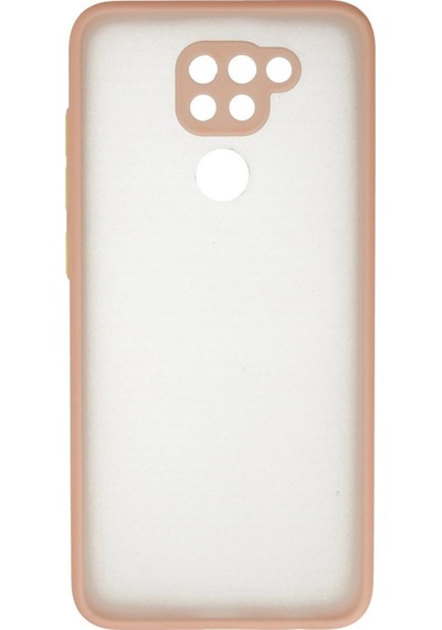 Redmi Note 9 Kılıf Montreal Silikon Kapak - Pembe